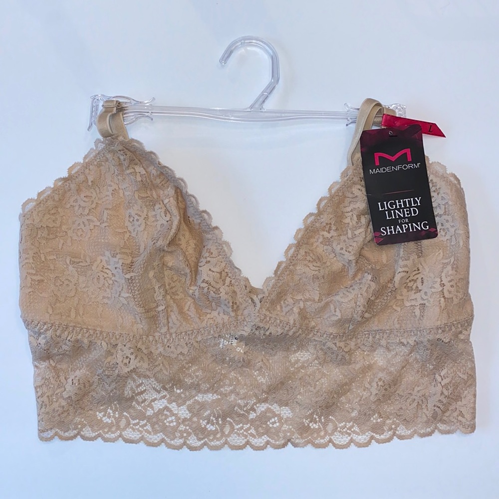 Maidenform Nude Lace Bralette